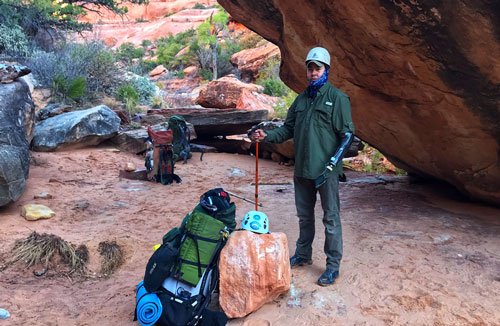 Adaptive hiking event — SUDS warriors on the trail